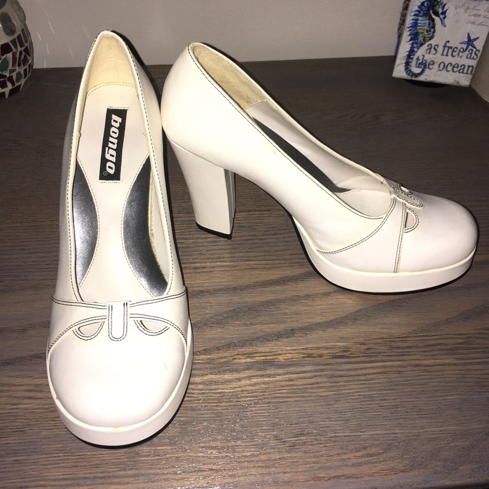 White heels